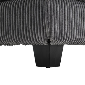 English Elm United Cozy Chaise Lounge Sofa Bed With Usb Charging, Cup Holders & Adjustable Backrest For Comfort W1568S00163-GIGA