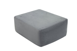 English Elm 373-001/Ottoman//Grey/Corduroy - Modern Modular Seating Solution For Any Room, Zero Assembly Required! W3975P391677