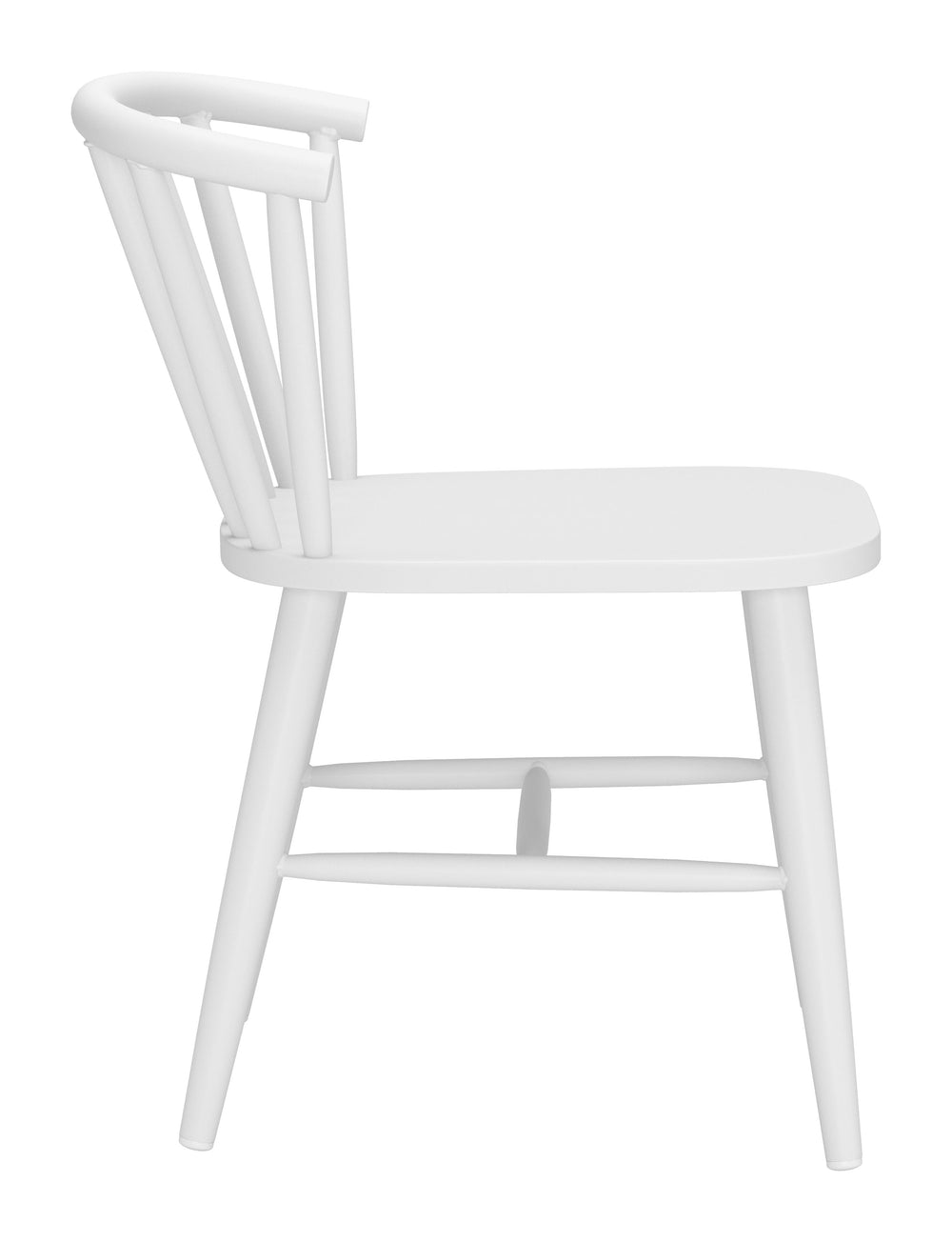 Zuo Modern Shio Dining Chair - Modern Powder Coated Aluminum Frame For Stylish Indoor & Outdoor Dining Spaces White Aluminum 704082-zuo-modern