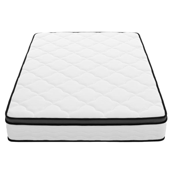English Elm Queen Hybrid Mattress 12 Inch Pocket Coil Memory Foam Medium Firm Bamboo Cover W3384P325067