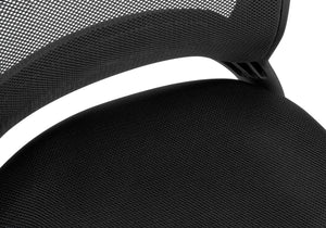 English Elm Office Juvenile Ergonomic Desk Chair with Breathable Mesh Back, Padded Seat, Swivel Mobility and Tilt Control Black 23 L x 12 W x 24 H B2710P219669