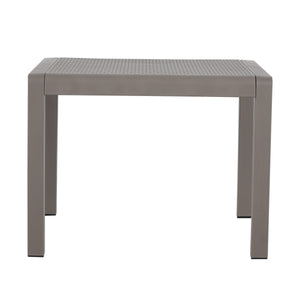 English Elm Modern 2-Piece Accent Chair Set with Coffee Table — Plush Cushions, Sturdy Iron Frame, Compact Chic Design Warm Grey W3450P323348