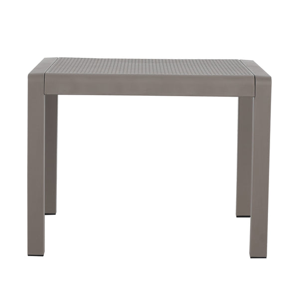 English Elm Modern 2-Piece Accent Chair Set with Coffee Table — Plush Cushions, Sturdy Iron Frame, Compact Chic Design Warm Grey W3450P323348