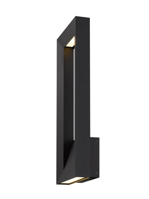 English Elm 16 Inch Led Wall Sconce Etched Glass Dimmable Bathroom Hallway Living Room Light B370P416462