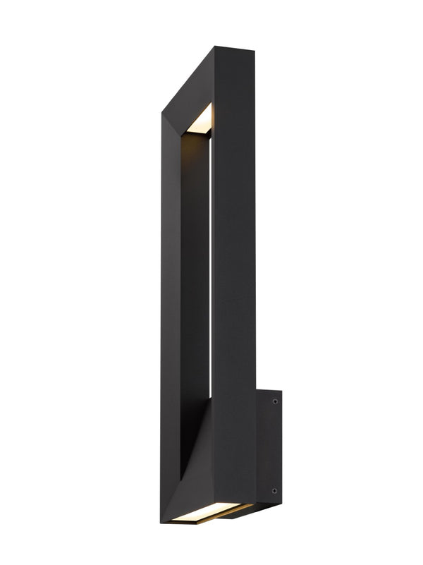 English Elm 16 Inch Led Wall Sconce Etched Glass Dimmable Bathroom Hallway Living Room Light B370P416462