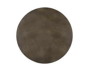 Sunpan Tarsus Coffee Table - Industrial Chic Design with Sculpted Concrete Finish for Indoor and Outdoor Spaces Antique Bronze