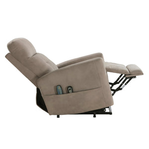 English Elm Power Lift Recliner with Massage Heat and Microfiber Upholstery for Living Room B011P262310