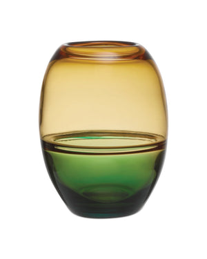 Currey & Company Tapio Vase Set Of 3 - Stunning Mouthblown Glass Vases In Aqua, Amber & Green For Elegant Decor Multi,Color Glass 1200-1011-currey-company