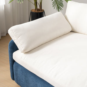 English Elm 50*43" Oversized Chenille Armchair - Deep Seat Accent Chair With Pillows For Style & Comfort N723P235042C-GIGA