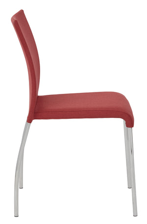 OSP Home Furnishings Conway Stacking Chair Cranapple