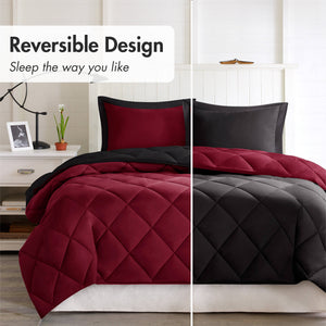 English Elm 3-Piece Queen Coverlet Set Matelassé Elegance with Two Shams — Soft Polyester-Rayon Texture, Durable Comfort Red+Black 16.93 L x 12.2 W x 5.12 H B035P381306