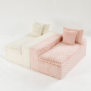 English Elm Luxury Color-Block Turtle Velvet Sofa - Versatile Modular Design For Stylish Living Room Comfort W3371S00044