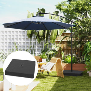 English Elm Outsunny Fillable Patio Umbrella Base Weight Set Heavy Duty Sand Bags Uv Resistant W2225P485538
