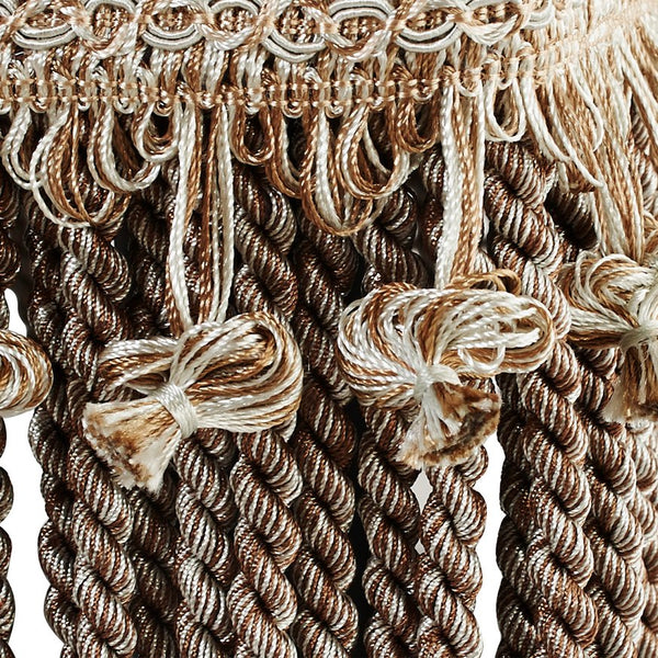 English Elm Jennifer Taylor Home - Fiona Accent Footstool Ottoman - Handcrafted Silvery-Blue Beige Paisley For Versatile Home Décor B2719P238153