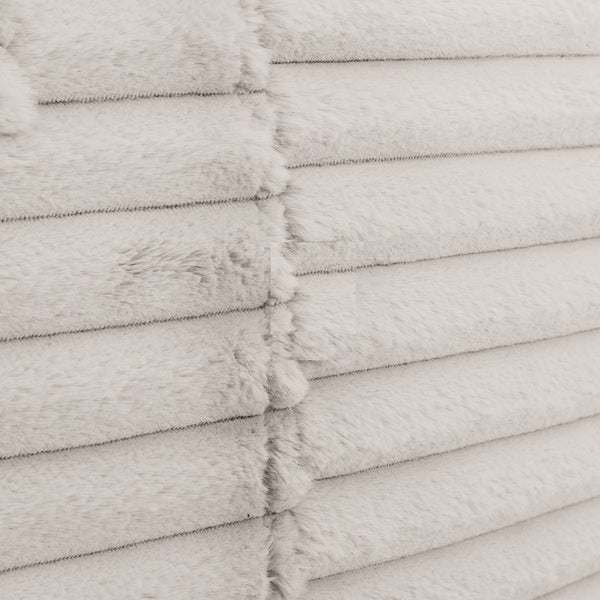 English Elm Modern Memory Foam Bean Bag Lounger with Plush Faux Fur Cover for Ultimate Comfort and Relaxation taupe 23 L x 21 W x 18 H B2741P329275