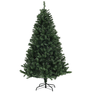 English Elm Homcom 6Ft Artificial Christmas Tree With 1000 Tips, Auto-Open Design For Easy Holiday Decor Setup W2225P229282