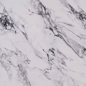 English Elm Fritzy Engineered Stone Console Table with Durable Anti-Yellowing ECC Surface, Waterproof Finish White Marble 23.35 L x 13.46 W x 19.53 H B2726P247232