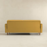 English Elm Ashcroft Furniture - Benara Yellow Velvet Sleeper Sofa