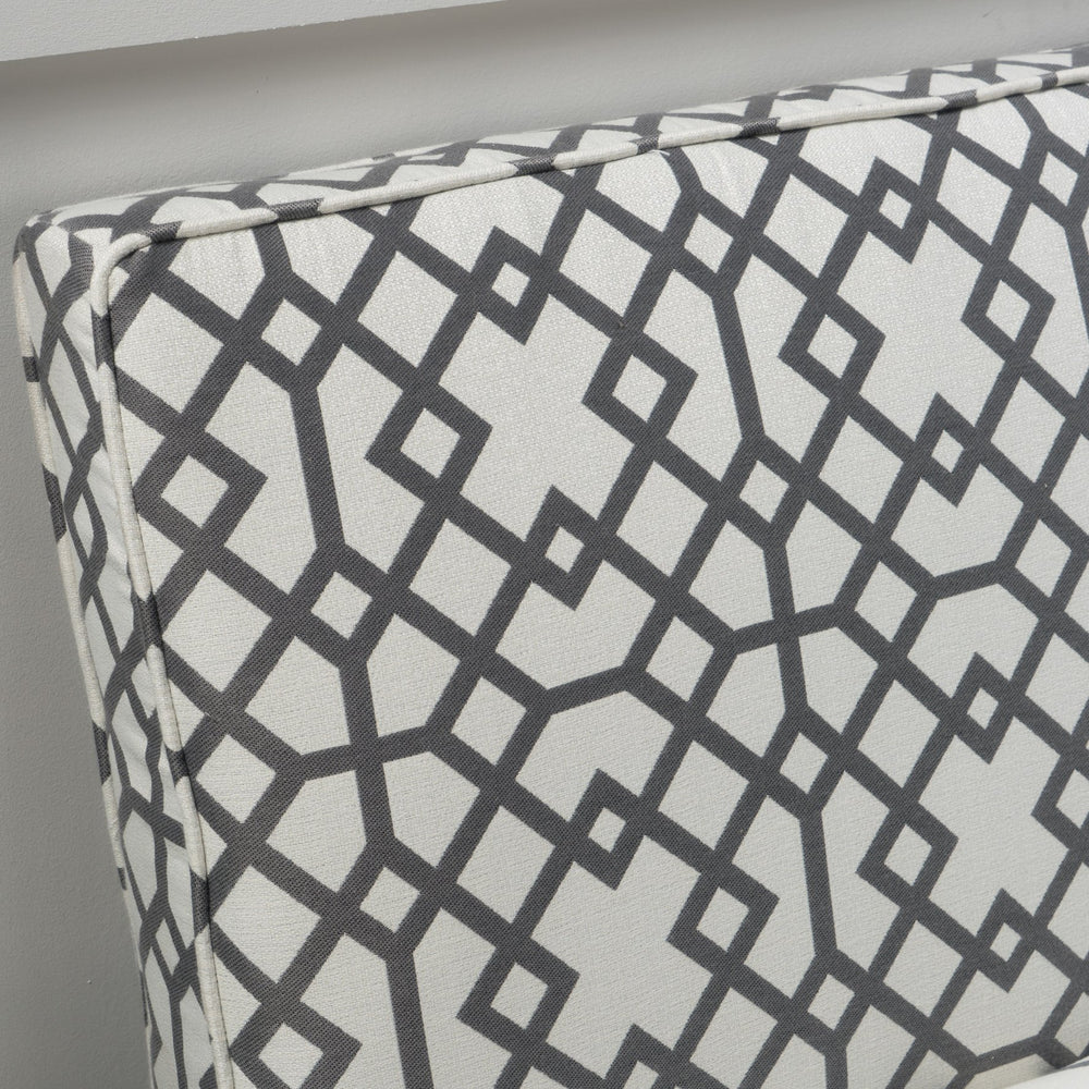 English Elm Christopher Knight Home® - Loveseat - Stylish Grey Fabric Sofa With Geometric Design, Birch Frame, Perfect For Modern Spaces 57659.00GGMT