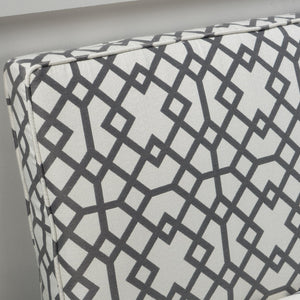 English Elm Christopher Knight Home® - Loveseat - Stylish Grey Fabric Sofa With Geometric Design, Birch Frame, Perfect For Modern Spaces 57659.00GGMT
