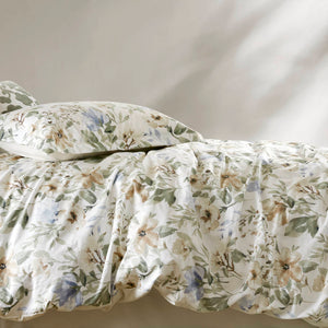 English Elm 6PCS Queen Cotton Sateen 300TC Comforter Set - Oversized 300gsm Fill, Bedskirt & Decorative Pillows B035P341175