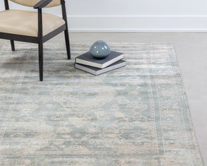 Sunpan Boca Hand-Loomed Rug: Exquisite Artisan Craftsmanship with Timeless Persian Design in Grey Tones 8' X 10'