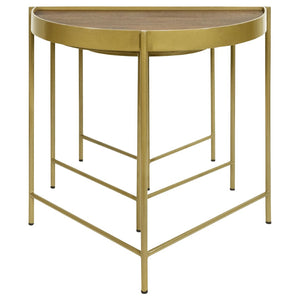 English Elm Darlene Mango Wood Demilune Nesting Tables Retro Glam Set for Living Rooms B062P451824