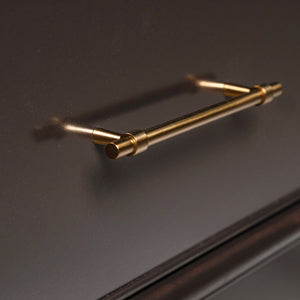 English Elm Christopher Knight Home® - Storage Acacia Wood 6-Drawer Cabinet for Living Room Entryway – Solid/Mfg Wood, Spacious 48" L x 37"H Dark Brown N780P294410P