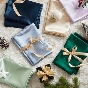 English Elm Satin Luxury Sheet Set Full - Silky Soft, Easy Care, And Elegant Design For Ultimate Bedroom Comfort B035P294199-GIGA