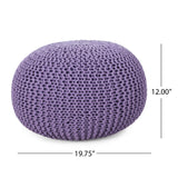 Christopher Knight Home® - Noble House - - Knited Pouf