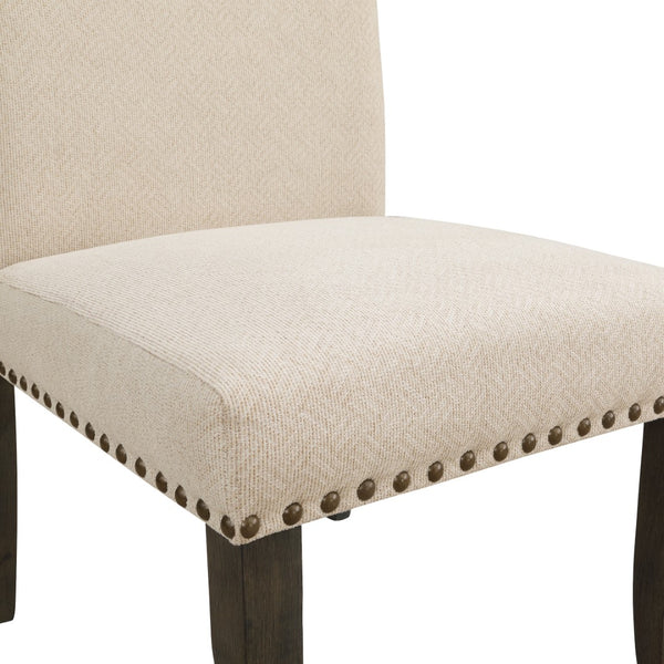 OSP Home Furnishings Hamilton Dining Chair  - Set of 2 Rice