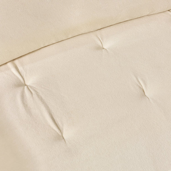 English Elm 103 Luxurious Cloud Velvet Sofa with High-Elastic Sponge Cushion, Deep-Seated Comfort for Living Spaces Beige W2290S00008