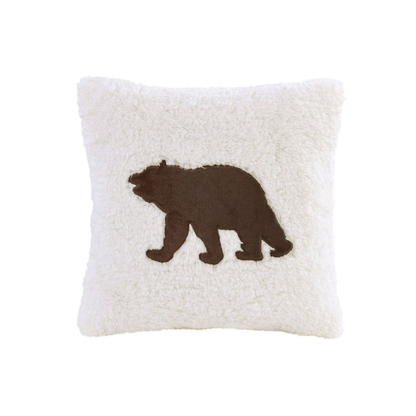 English Elm King Alton Plush-to-Sherpa Down Alternative Comforter Set — Reversible Cabin Cozy, Hypoallergenic, OEKO-TEX Certified Brown+Ivory 22.44 L x 20.87 W x 15.35 H B035100493