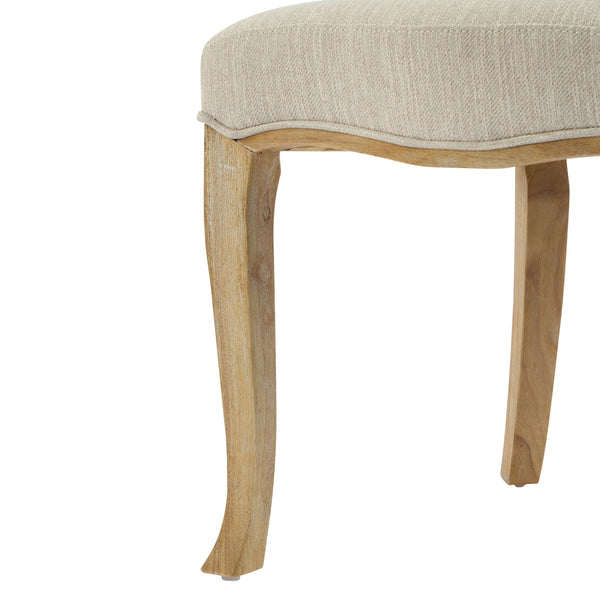 English Elm Christopher Knight Home® - Heart-Back Wingback Dining Chairs Set Of 2 – Elegant Upholstered Seating With Natural Wood Legs N768P283429N