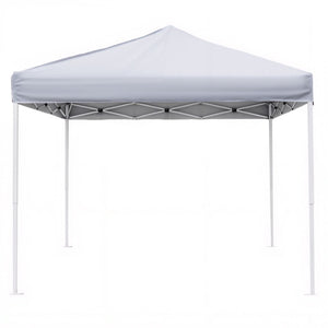 English Elm 10x10 Pop up Canopy Upf 50 Plus Steel Frame Shelter for Markets Beach Camping W2932P453882