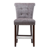 Madison Park Colfax Transitional Counter Stool FPF20-0557 Grey