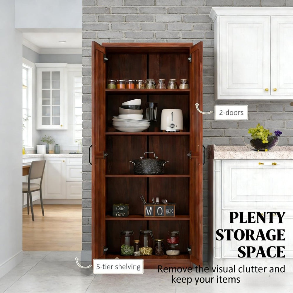 English Elm Foyer Beadboard Floor Cabinet with Drawers White Farmhouse Storage for Entryway Bath T3971P466603