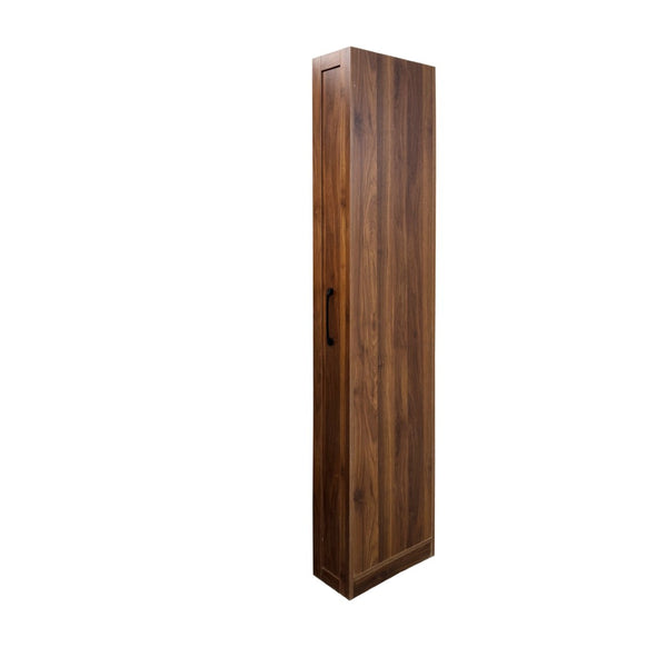 English Elm 7 Tier Pull Out Slim Rolling Pantry Shelf for Kitchen Gaps and Narrow Spaces W331P411569