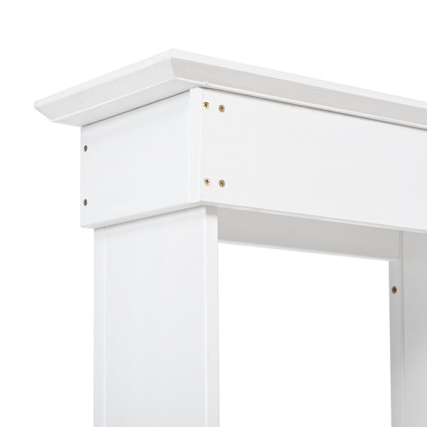 English Elm Topmax 65.7'' Tall Potting Bench With Hutch, Ergonomic Workstation & Ample Storage N717P229024K-GIGA