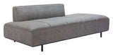 Confection Sofa Gray 110079 Zuo Modern