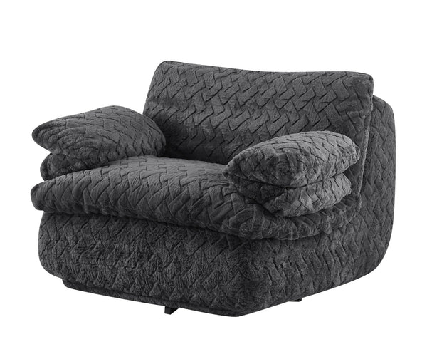 English Elm Liyasi Full Compression Swivel Lounge Chair – Ergonomic, Stylish Comfort For Relaxation & Napping W820P312317
