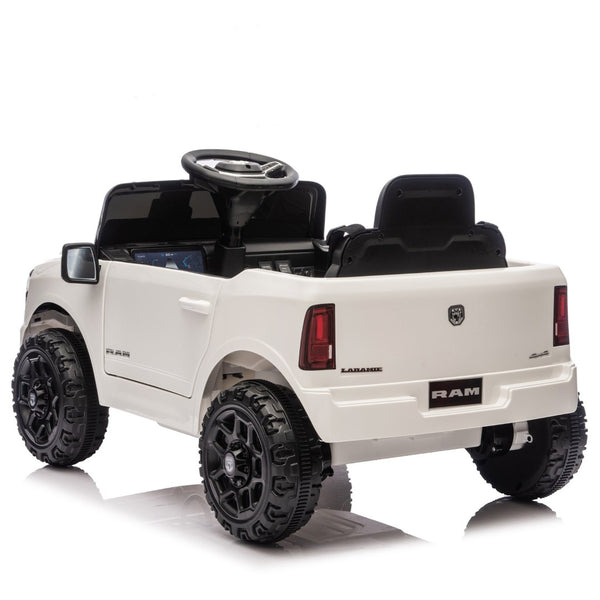 English Elm Licensed Dodge Ram 3500 12v Kids Ride on Truck with Parental Remote and Rear Suspension W1578P346252