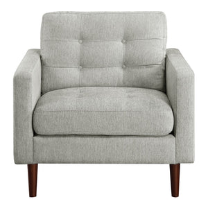 OSP Home Furnishings Grayburn Mid-Century Chair Smoke