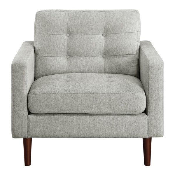 OSP Home Furnishings Grayburn Mid-Century Chair Smoke