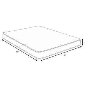 English Elm Cienaga Bamboo Cover Twin Mattress Firm Foam Hypoallergenic Bunk Bed Sleep B062P466881