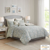 Harbor House Chelsea Traditional 3 Piece Cotton Duvet Cover Set HH12-249 Blue