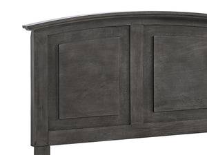 English Elm Hammond Farmhouse Twin Storage Bed with Panel Headboard and Two Under Drawer Gray B078S00674