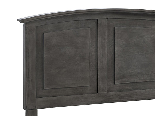 English Elm Hammond Farmhouse Twin Storage Bed with Panel Headboard and Two Under Drawer Gray B078S00674