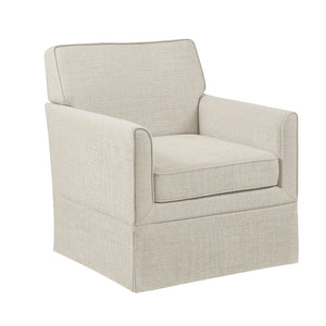 JLA Home 510 Design - Accent Slipcover-Inspired Armchair with Piped Detailing, Skirted Base & Removable Cushion for Comfort 5DS100-0033