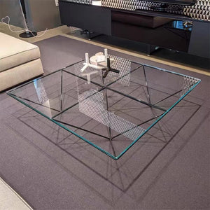 English Elm Square Tempered Glass Top 31.5" X 31.5" - Durable, Scratch-Resistant Table Surface For Modern Style W1718P352155-GIGA